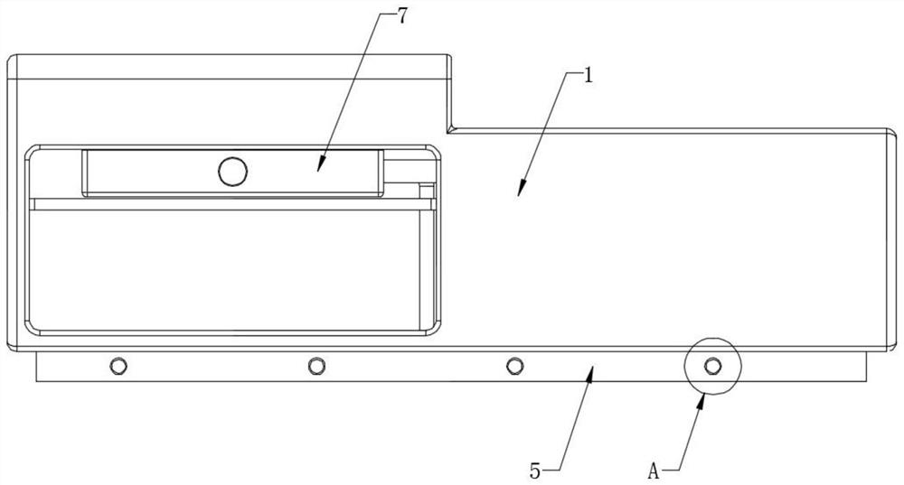 Multifunctional anti-collision tea table