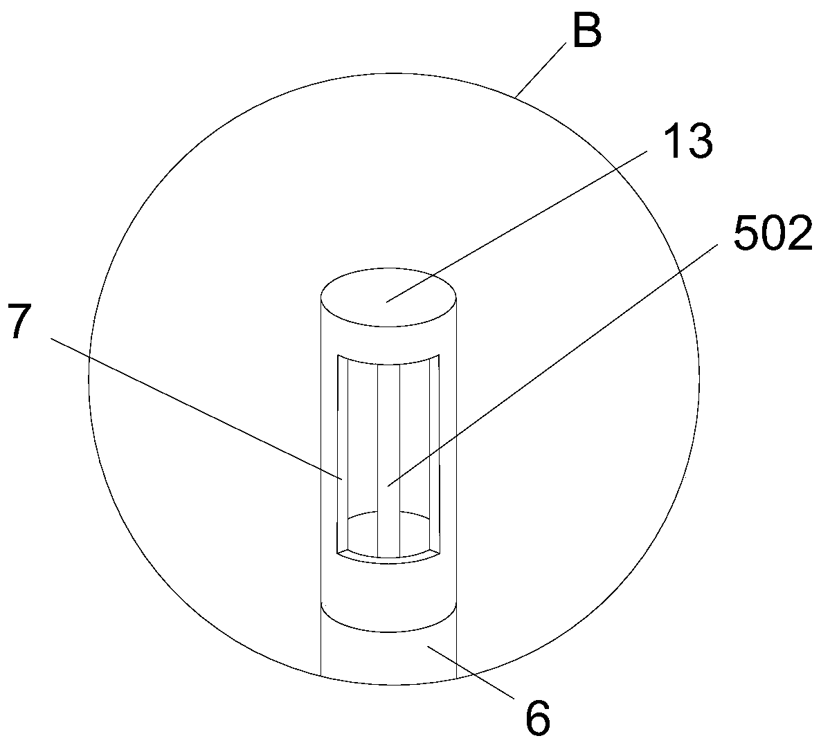 Combined multi-pipe sprinkling irrigation device