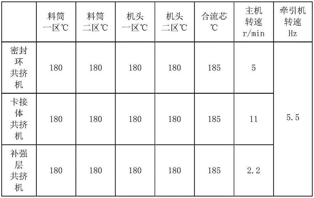 A kind of preparation method of sealing strip