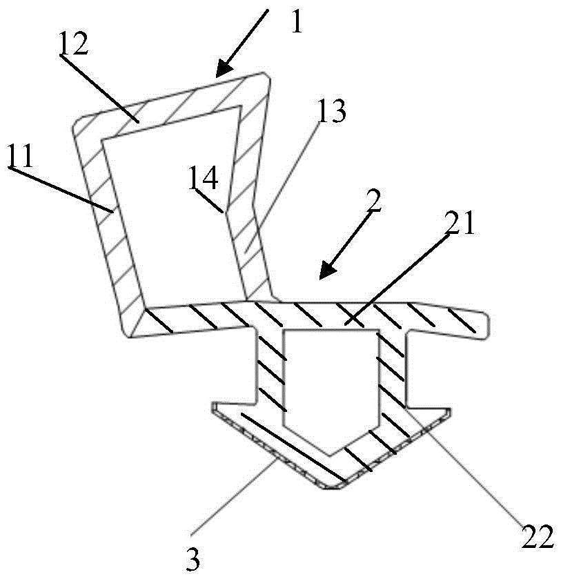 A kind of preparation method of sealing strip