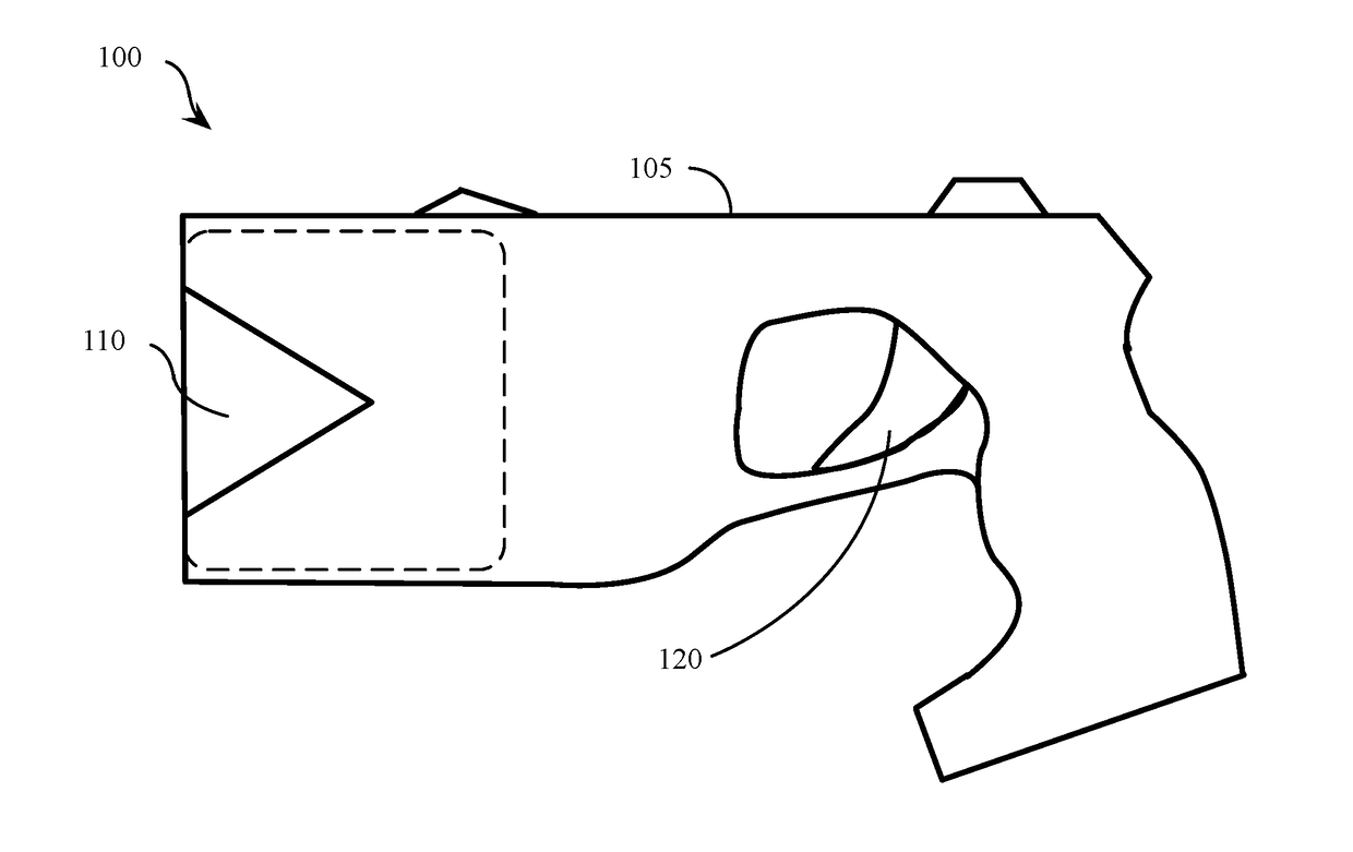 System and method for simulated non-lethal weapons training