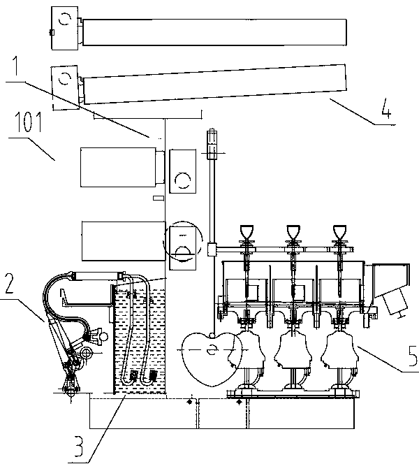 High speed spinning machine