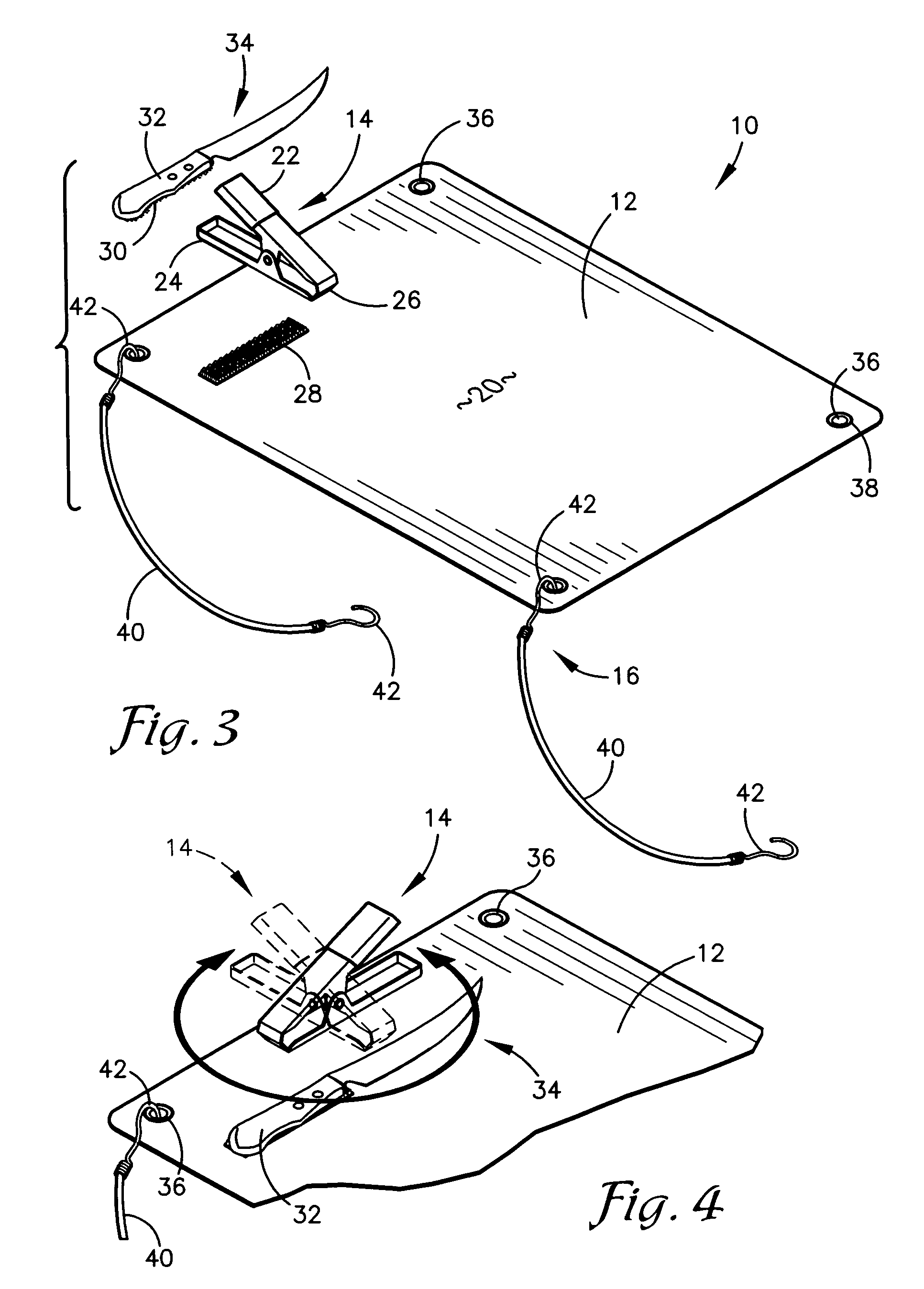 Filleting assembly and method of using same