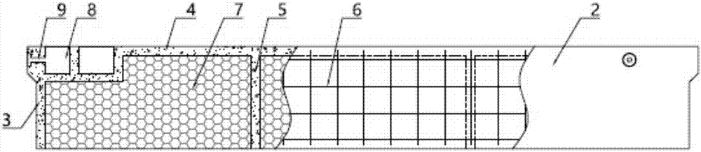 Base plate-free concrete floating platform capable of realizing one-time pouring molding and modularized splicing