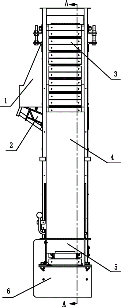 Automatic tube arranging device for doffing machine