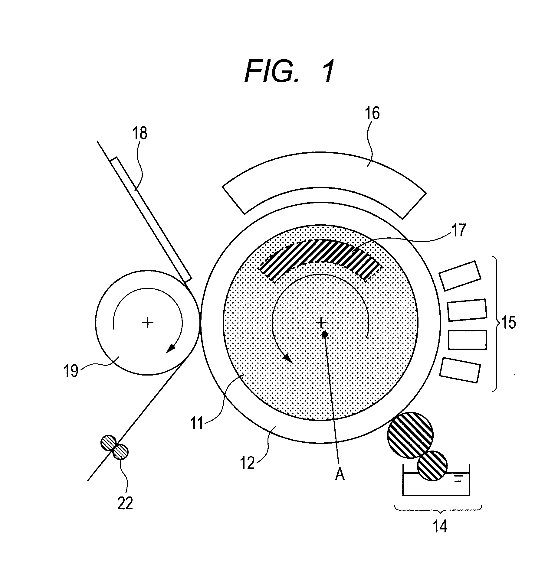 Transfer ink jet recording apparatus