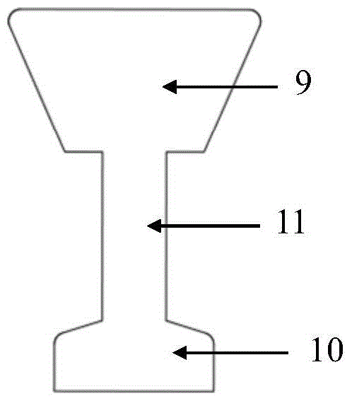 A vibration-reducing pressure-bearing damping structure of the root platform of the moving blade
