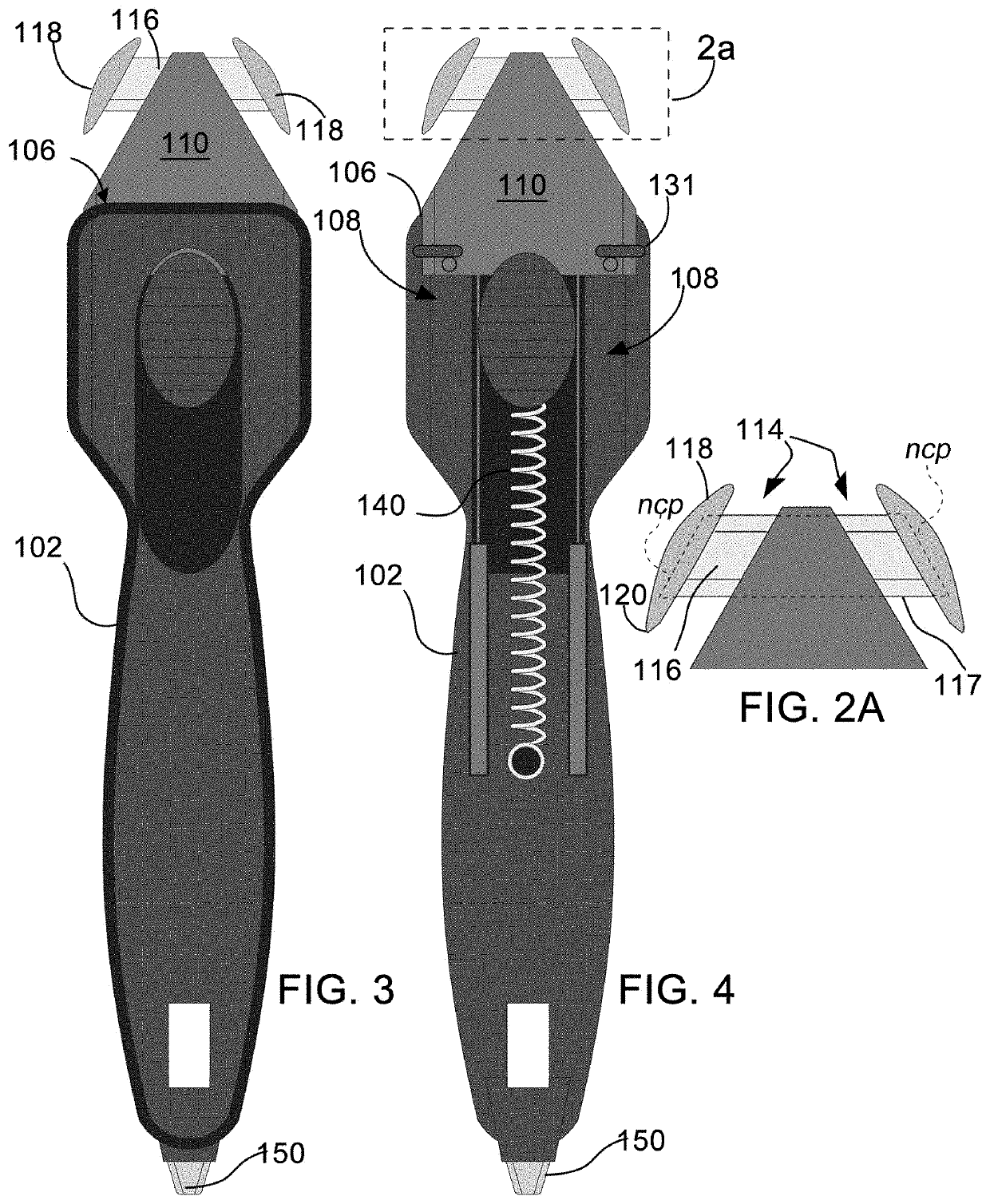 Utility cutter with blade pair