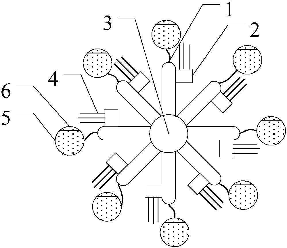 Multi petal laundry ball