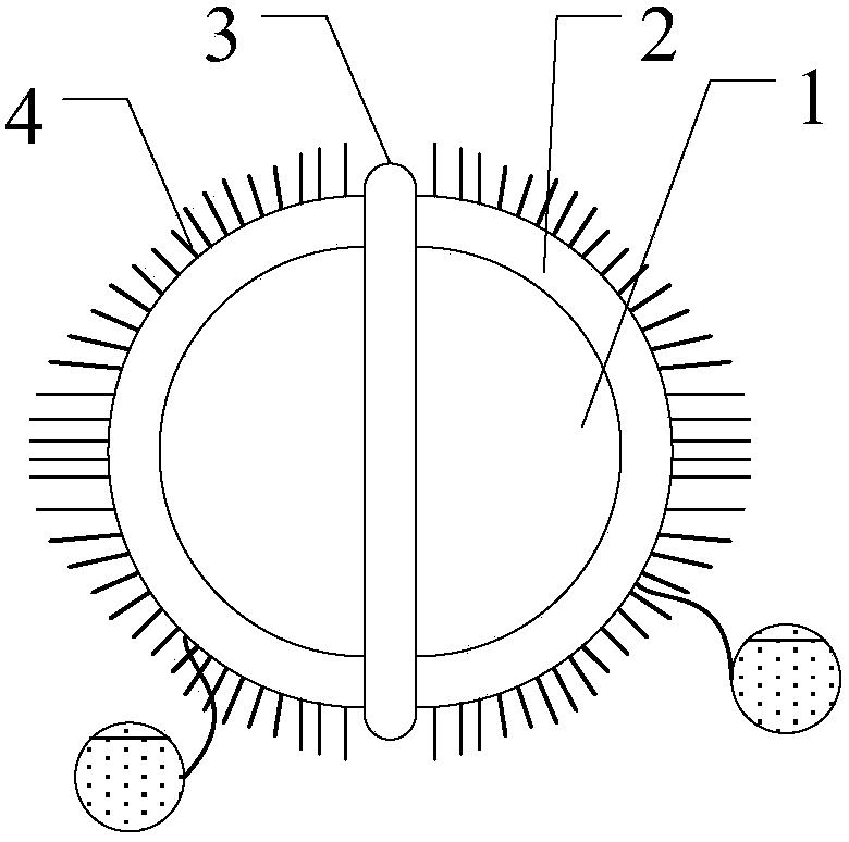 Multi petal laundry ball