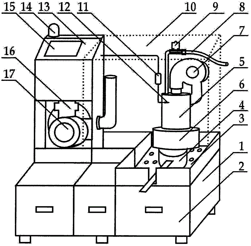 Novel energy-saving charcoal-burning machine