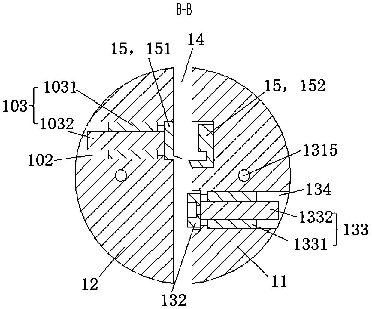 Roll changing head for tape material, roll changing driving assembly for tape material, and roll changing mechanism