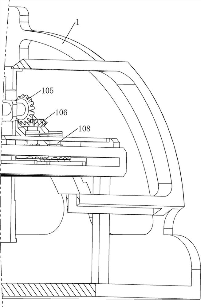 Batch manufacturing device for gears