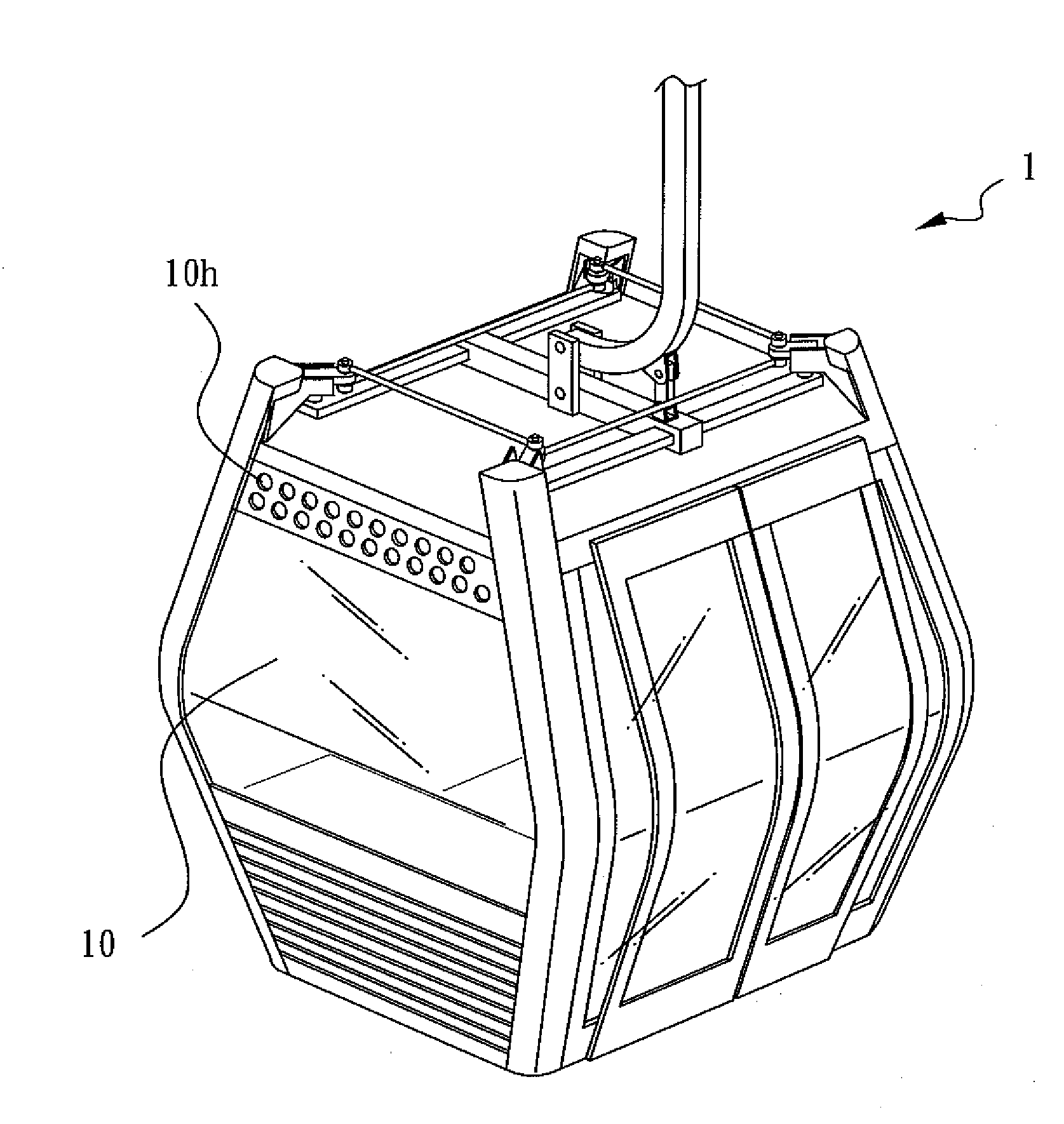 Gondola Lift with Cooling System