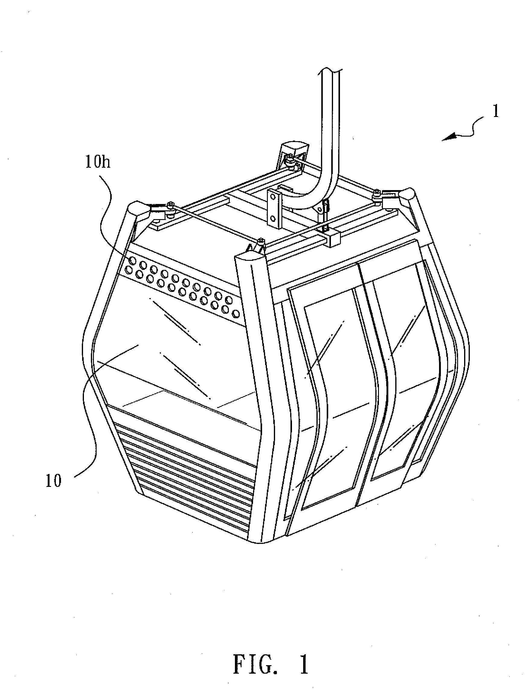 Gondola Lift with Cooling System