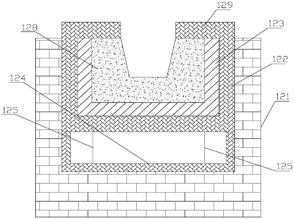 Main tapping channel of blast furnace