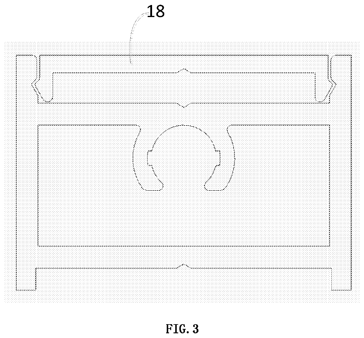 Grille decorative flower structure