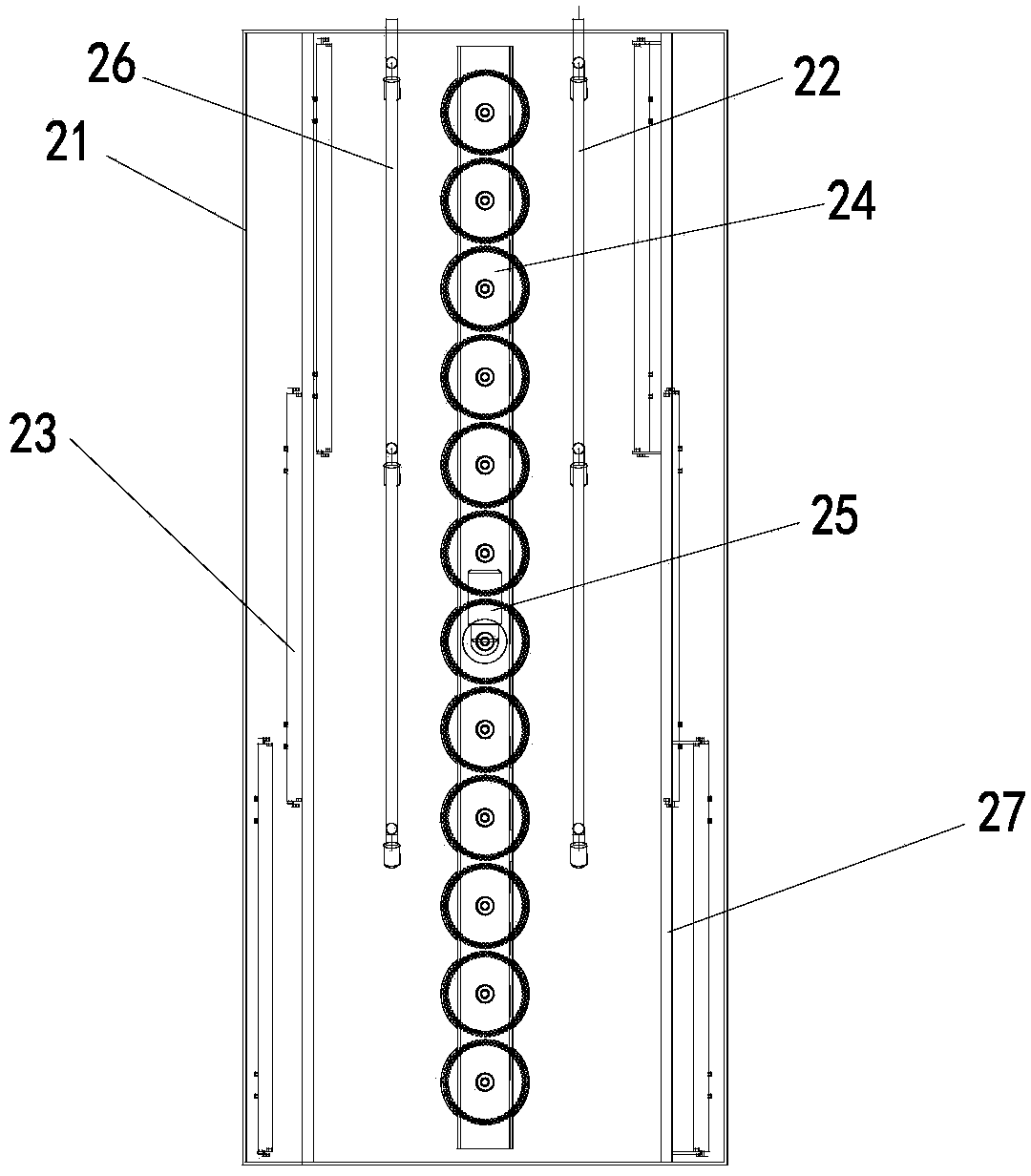 Comprehensive cleaning device for solar power station