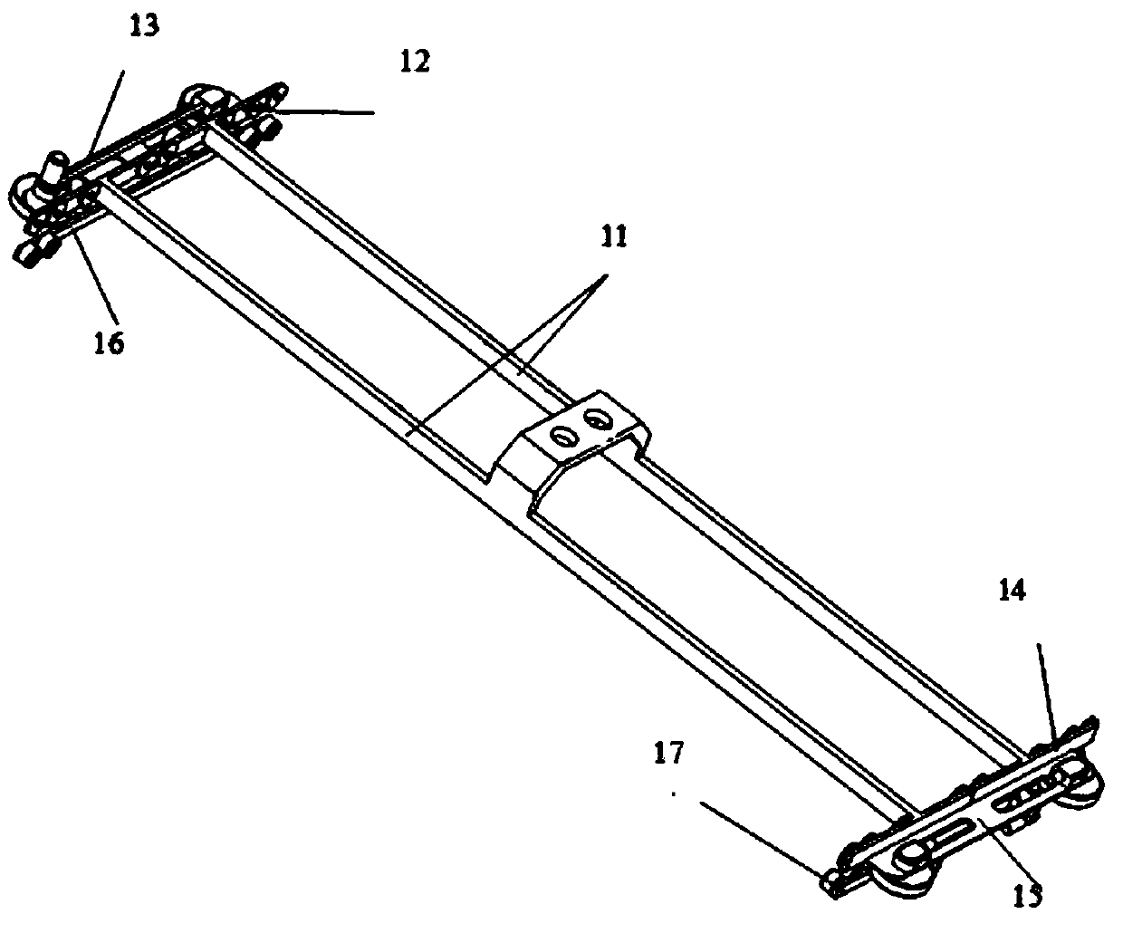 Comprehensive cleaning device for solar power station