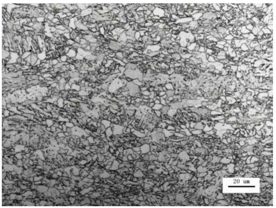 Hot-rolled wide and thick plate with good ductility and toughness for low temperature pipelines and manufacturing method thereof