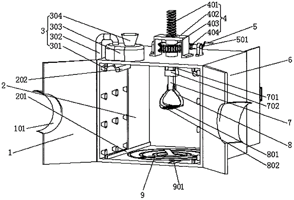 Leg physical therapy device for department of neurology