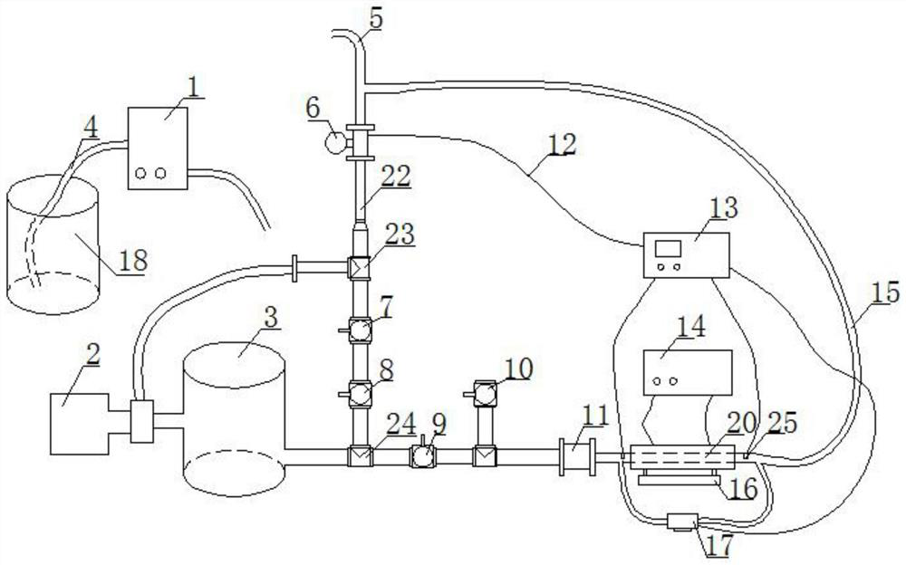 An ice slurry-seawater two-phase flow heat transfer test bench