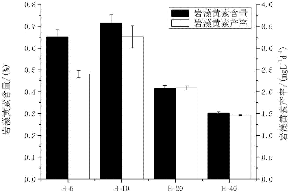 Method for producing fucoxanthin by heterotrophic culture of smooth nitzschia