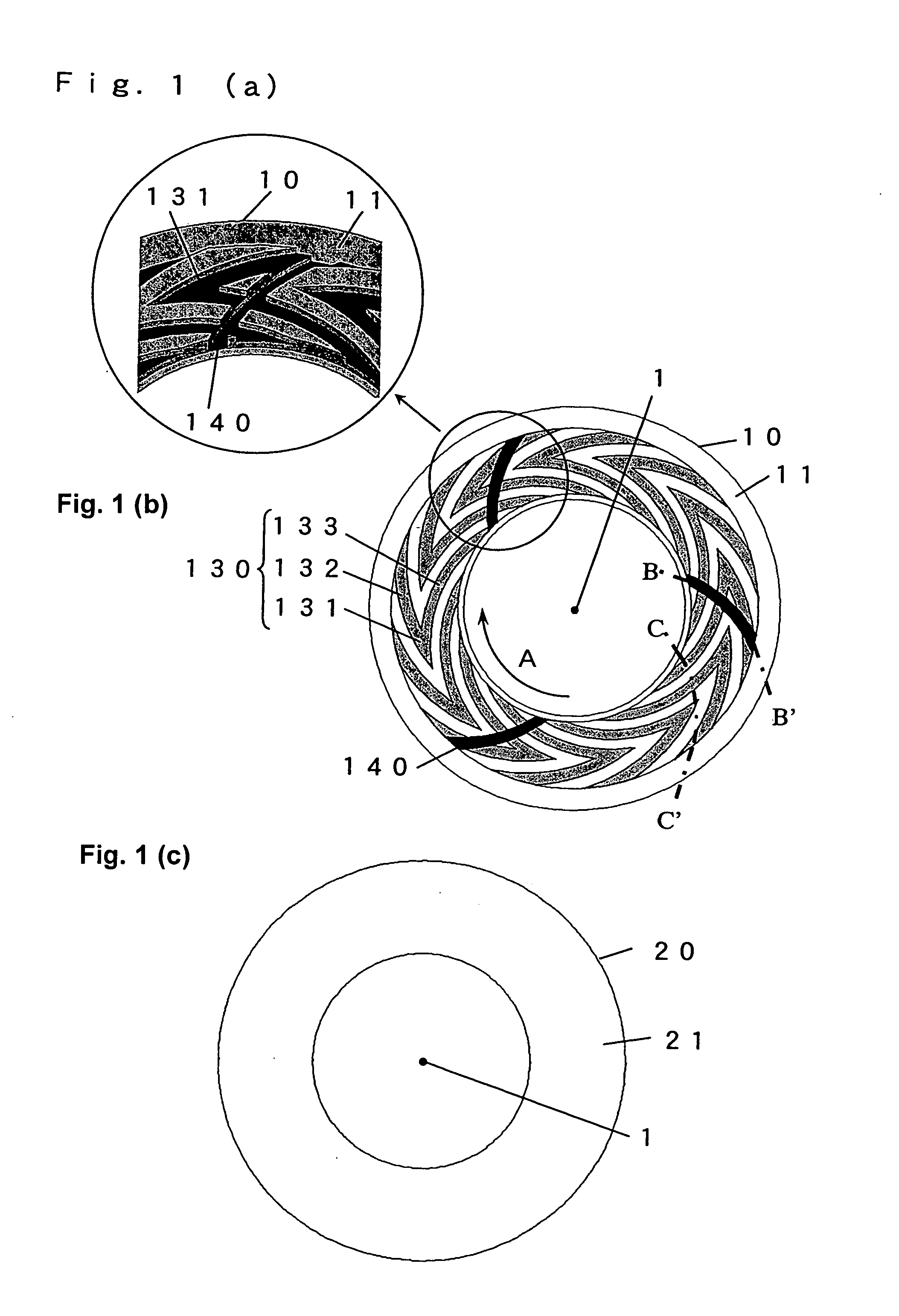 Thrust dynamic pressure bearing, spindle motor using the same, and information recording and reproducing apparatus using them