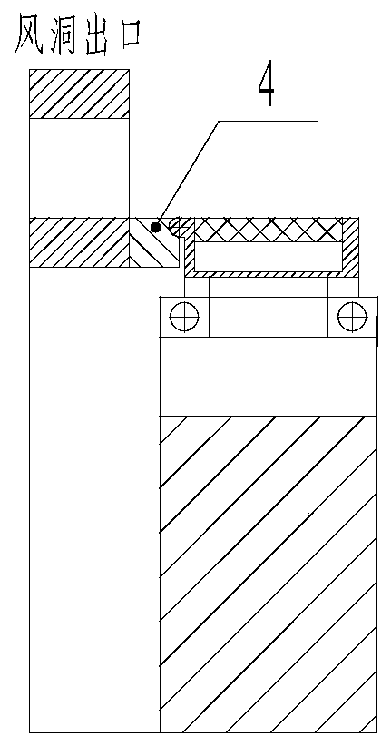 Dual-mode feeding structure and model thermal assessment method based on same