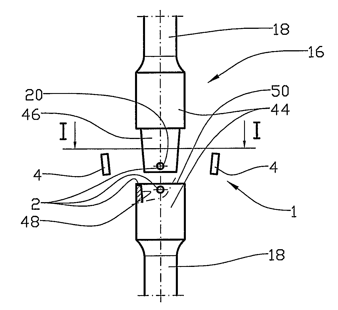 Electronic ID tag and co-operating antenna