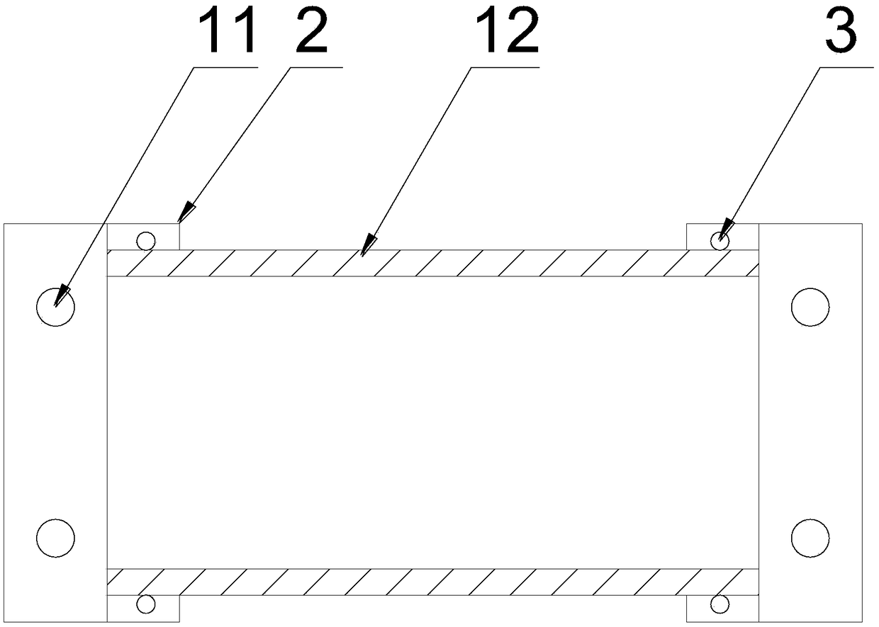 Refrigerator interlayer transporting frame assembly