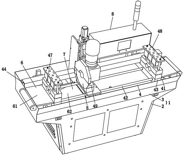 Automatic pipe cutting machine