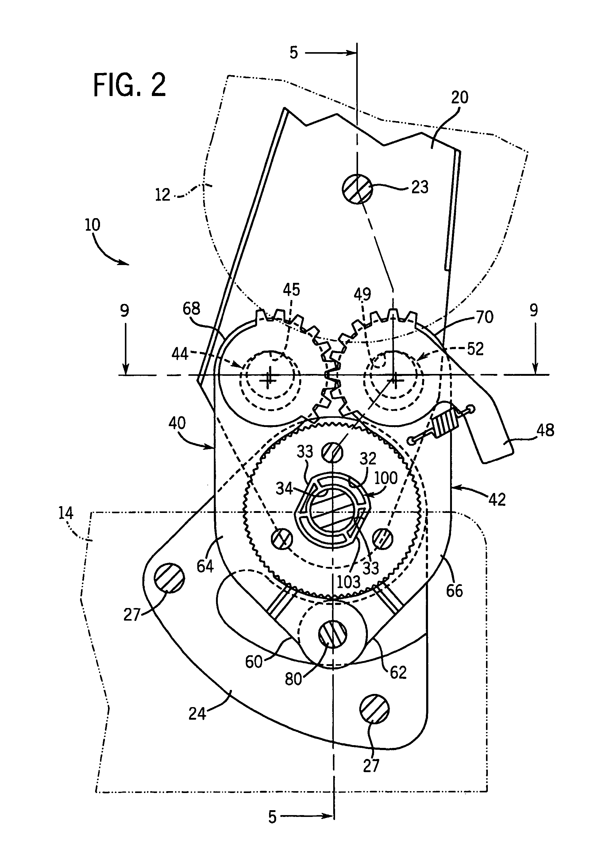 Recliner mechanism