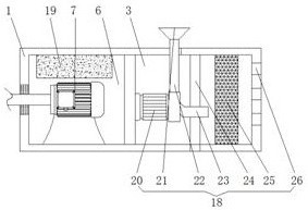 Novel ventilation pipeline cleaning robot and using method thereof