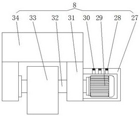 Novel ventilation pipeline cleaning robot and using method thereof