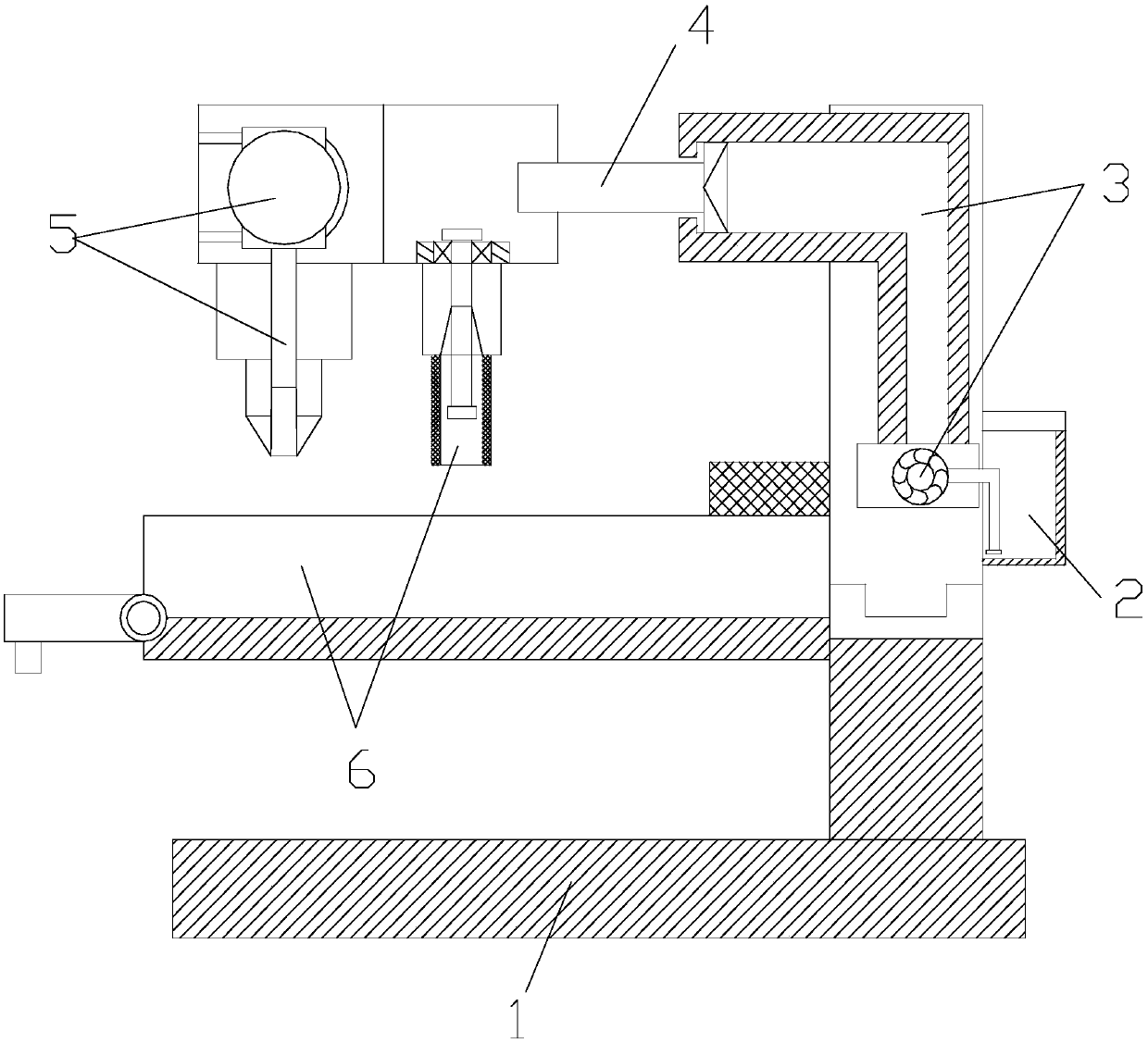 Guide wheel and annular fixture combined barrel longitudinal joint welding equipment