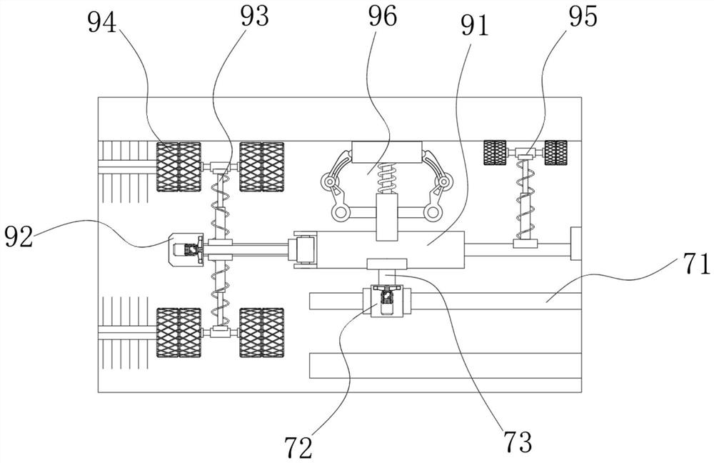 A high-efficiency lifting device for lifting building panels