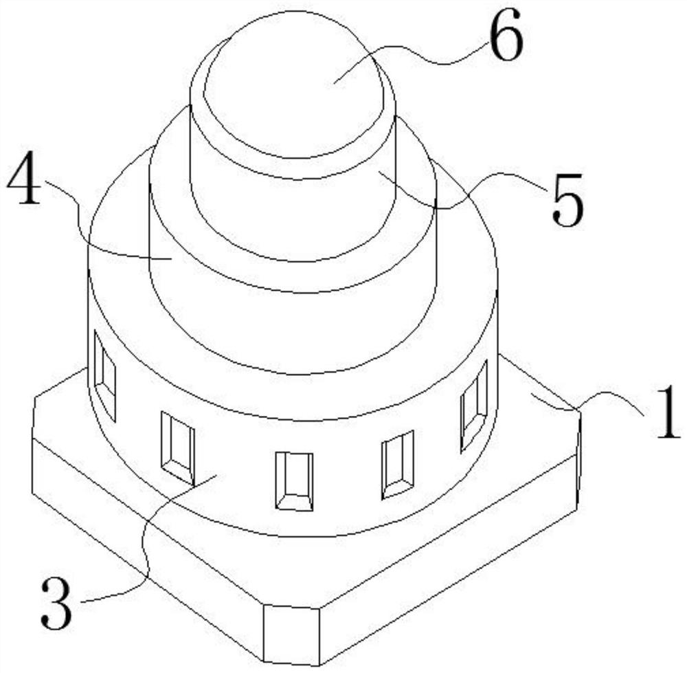 Camera module support and camera module