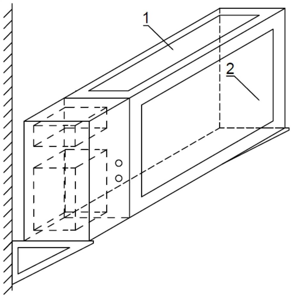 Flow-equalizing positive-pressure single-row solar/air energy evaporation heat collector