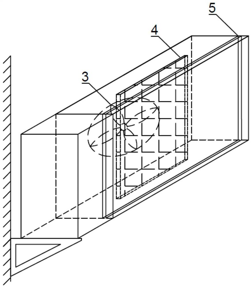 Flow-equalizing positive-pressure single-row solar/air energy evaporation heat collector