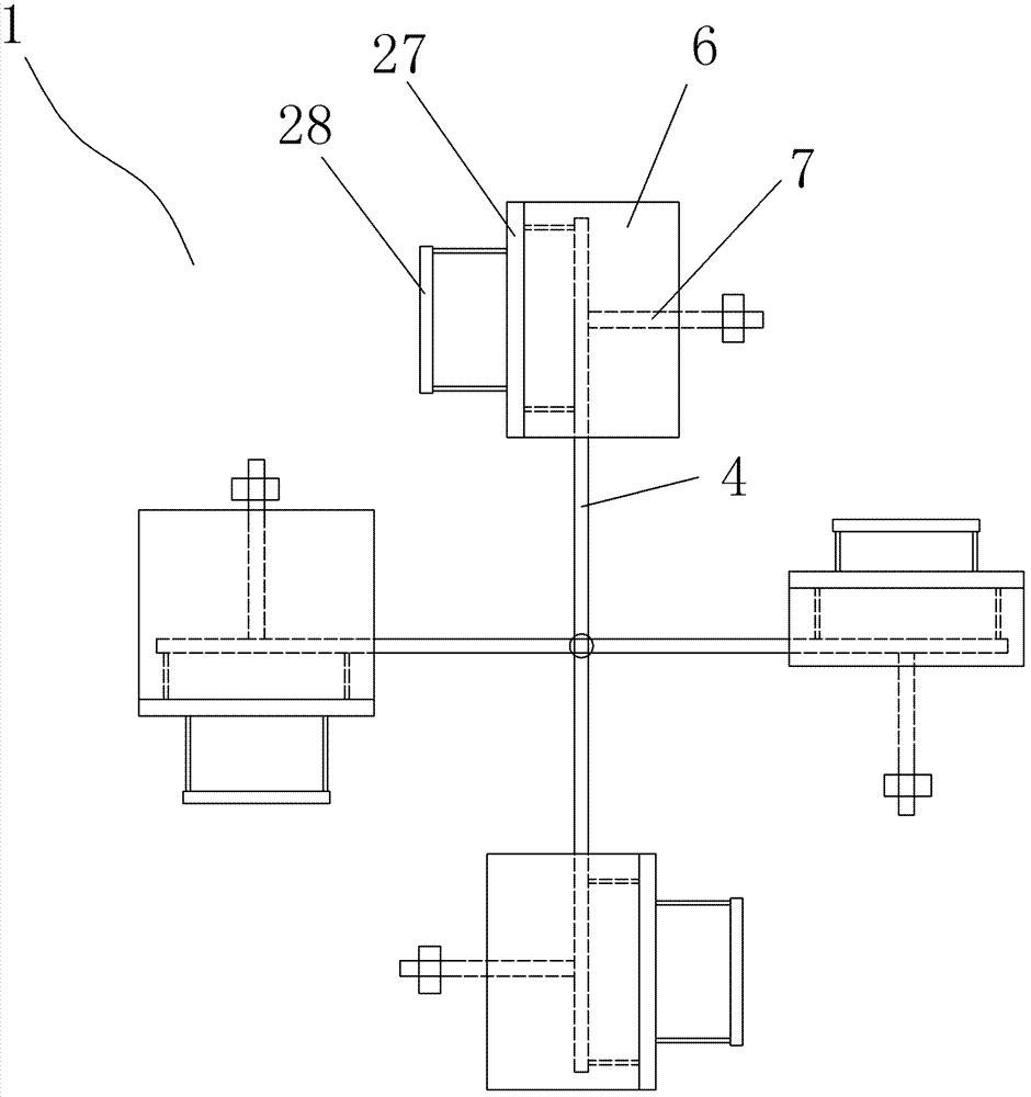 Wind power generation turbine with retractable blades