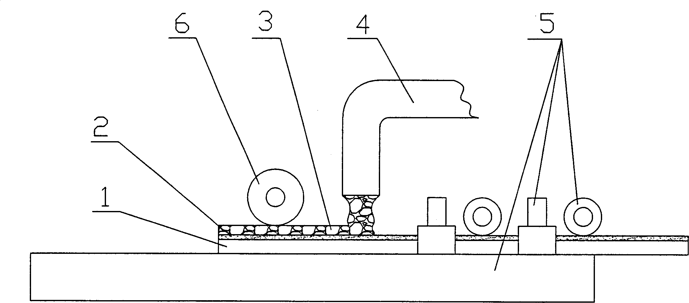 Artistic ornament strip production process