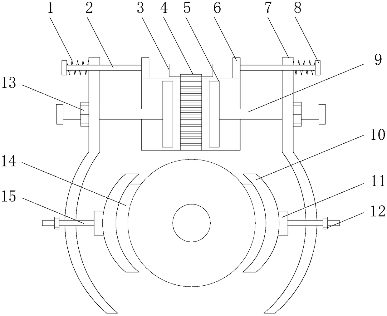 Safety protection device for elevator