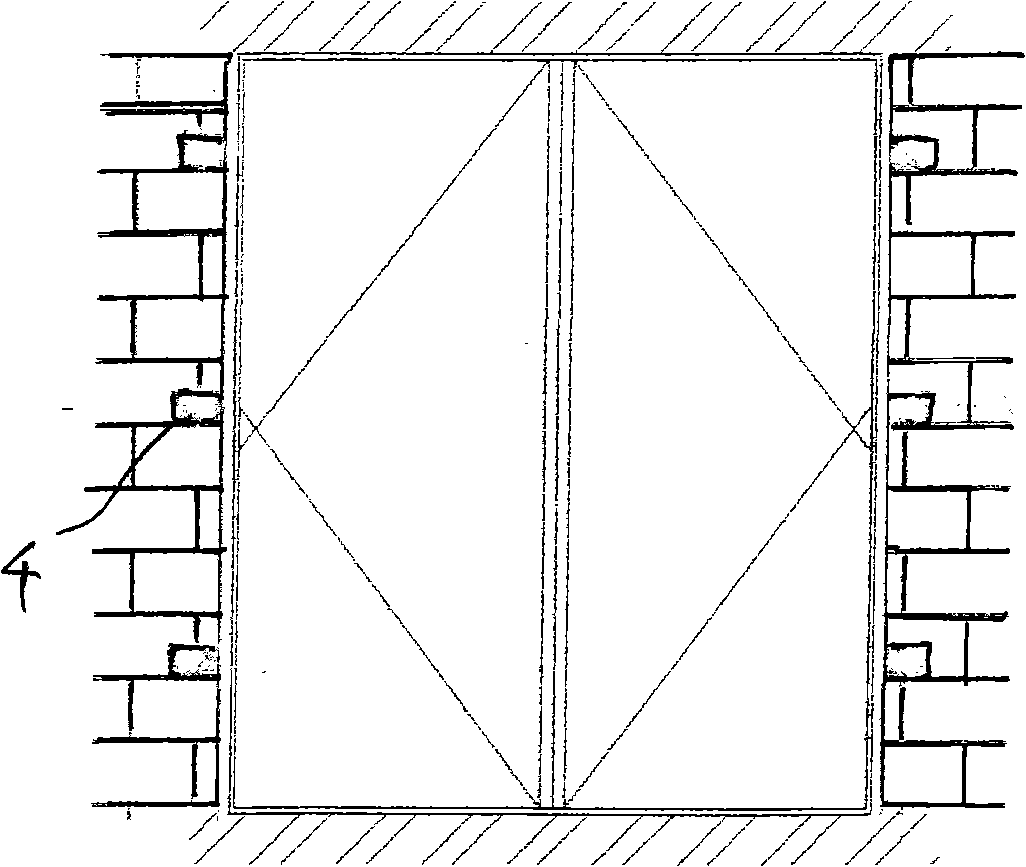 After-assembly method of aluminum alloy door and window