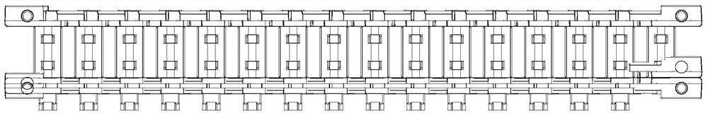 Novel mute drag chain