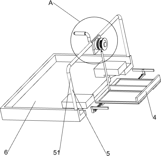 Foam brick conveying device for building