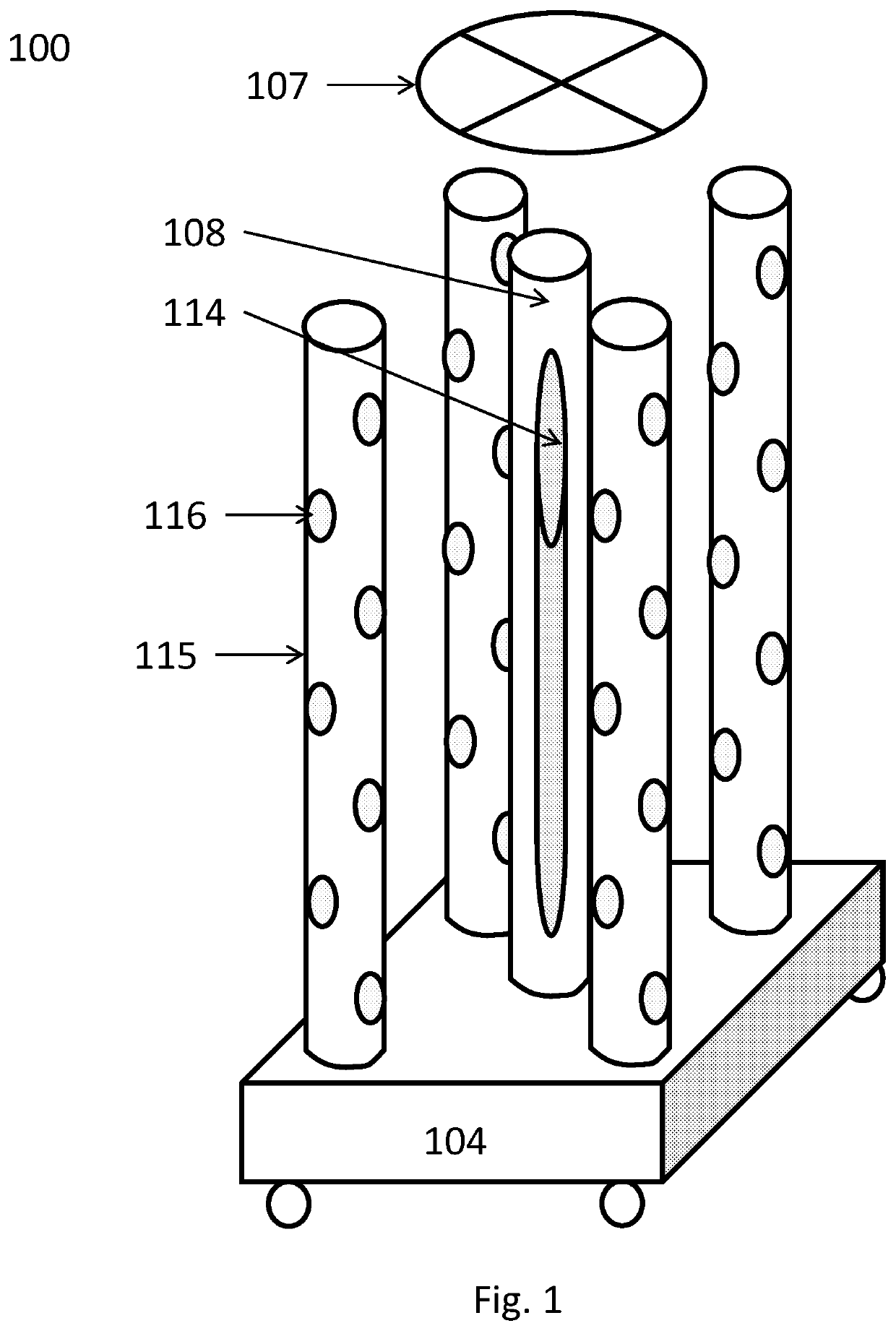 Vertical hydroponically plant-growing tower system