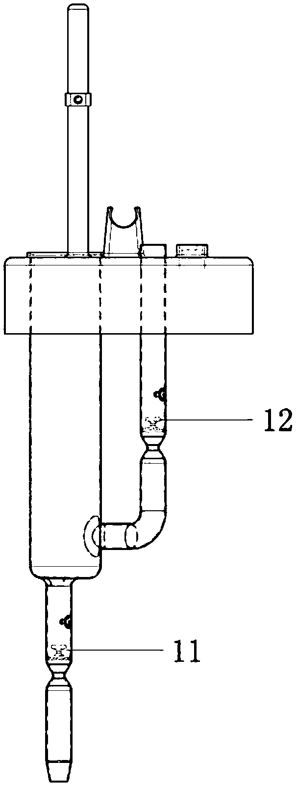 Cell suspension subpackaging device