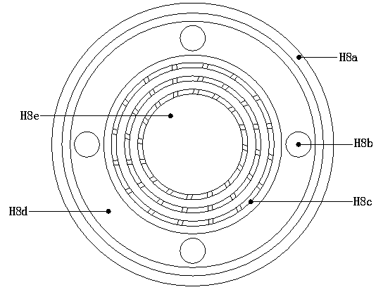 Preparation device for graphene-doped hydrogen storage material