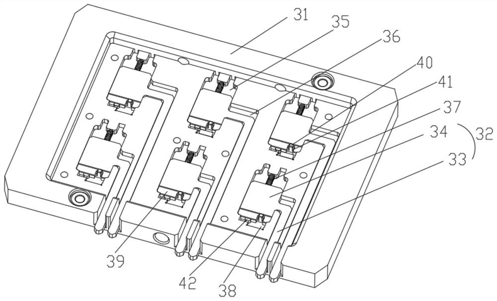 Earphone support fitting line